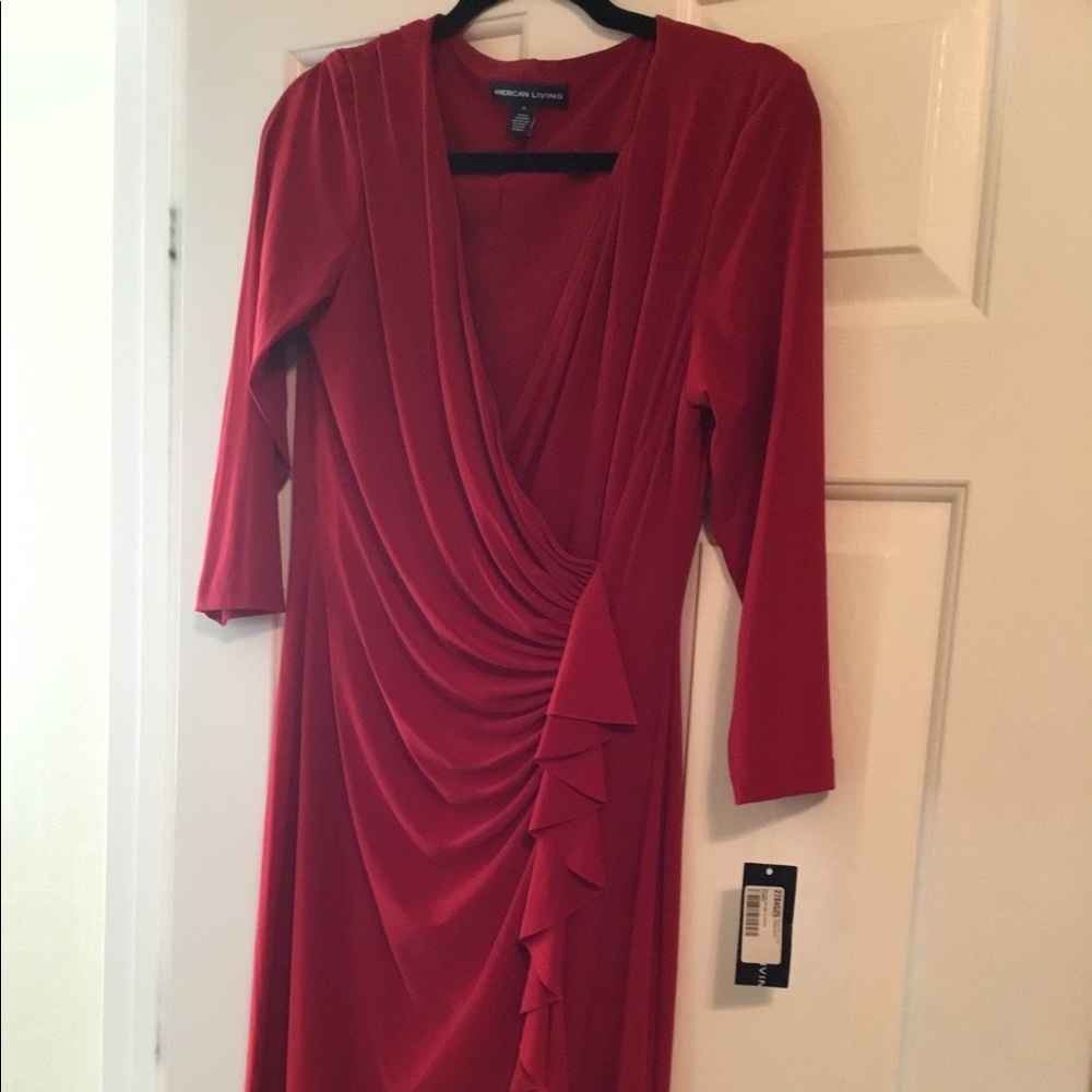 American Living  Rushed Dress - Picture 2 of 5